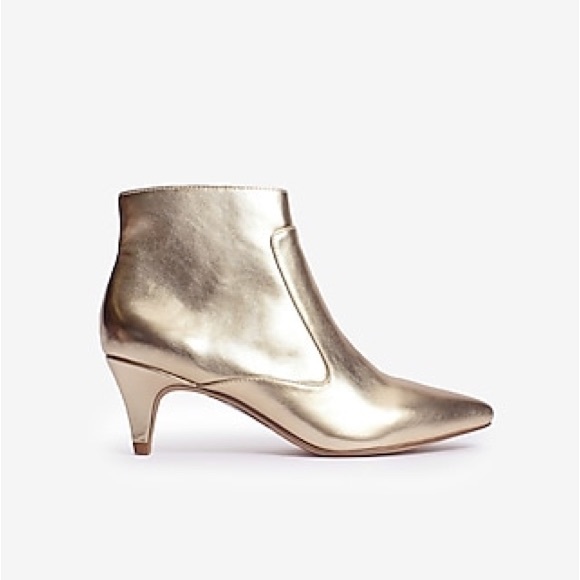 Free People Gold Booties - Picture 4 of 8